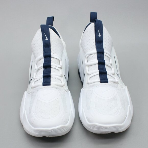 Nike Men's 9.5 Air Max Training Shoes Alpha Savage White Gym Sneakers AT3378-471 - Picture 5 of 12